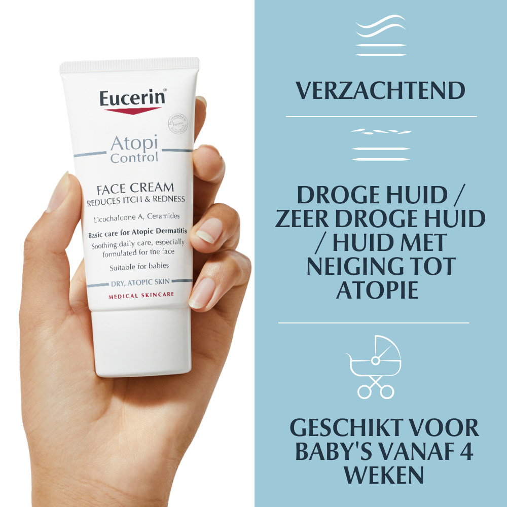 Eucerin AtopiControl Kalmerende Gezichtscrème 50ml